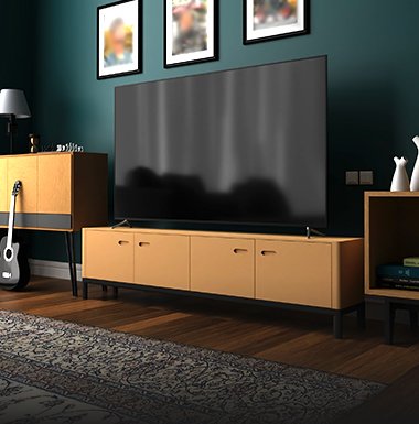Bottom TV unit