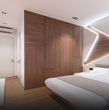 wood finish Wardrobe
